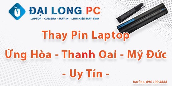 Thay Pin Laptop Huyện Thanh Oai