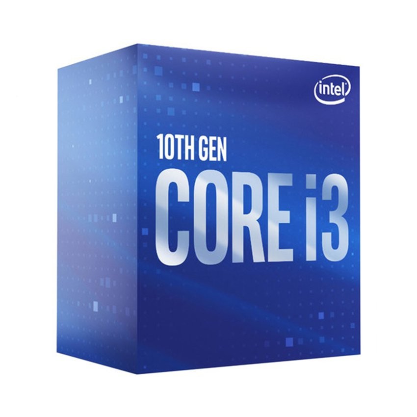 CPU INTEL CORE I3-10100 (3.6GHZ TURBO UP TO 4.3GHZ, 4 NHÂN 8 LUỒNG, 6MB CACHE, 65W) - SOCKET INTEL LGA 1200