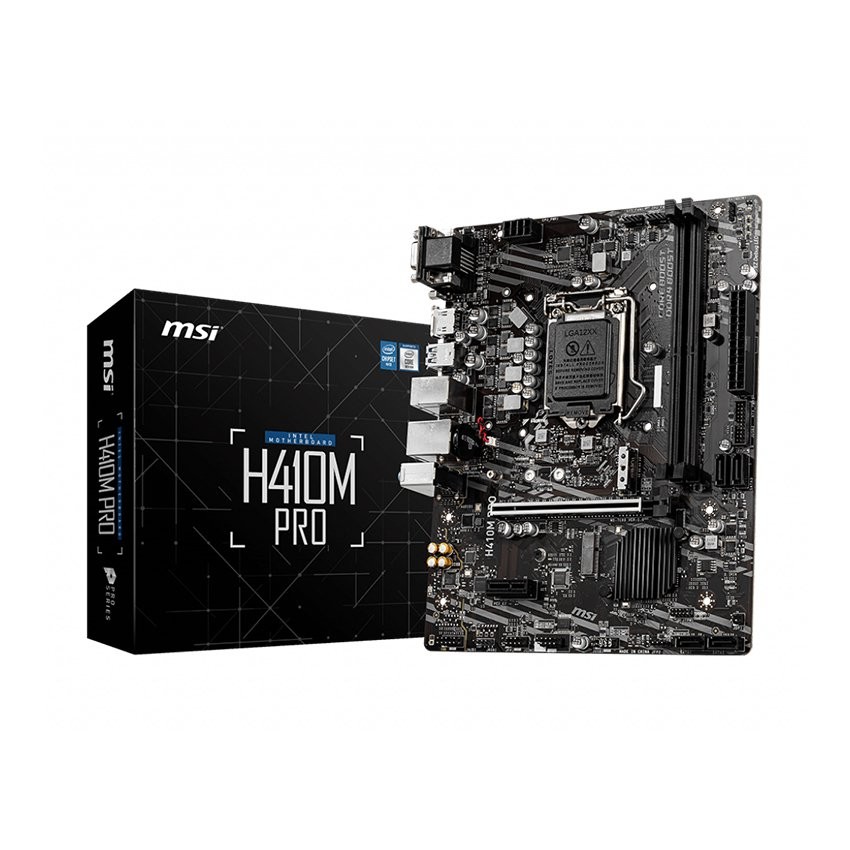 MAINBOARD MSI H410M PRO (INTEL H410, SOCKET 1200, M-ATX, 2 KHE RAM DDR4)