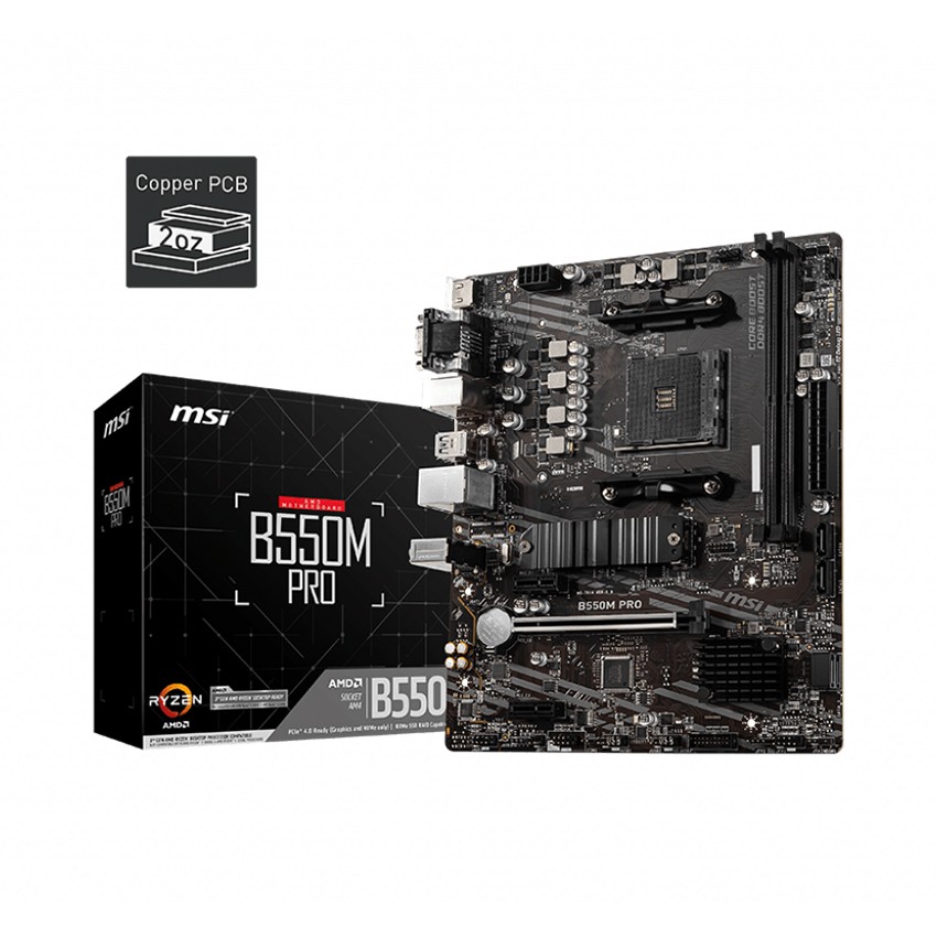 MAINBOARD MSI B550M PRO