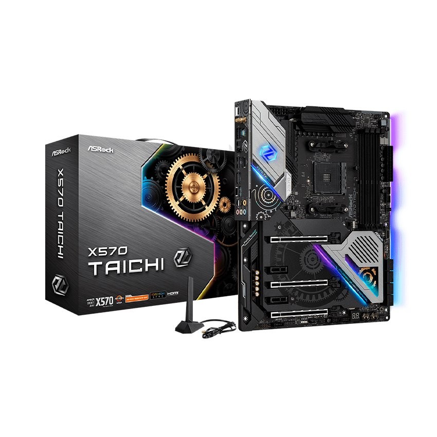 MAINBOARD ASROCK X570 TAICHI (AMD X570, SOCKET AM4, ATX, 4 KHE RAM DDR4)