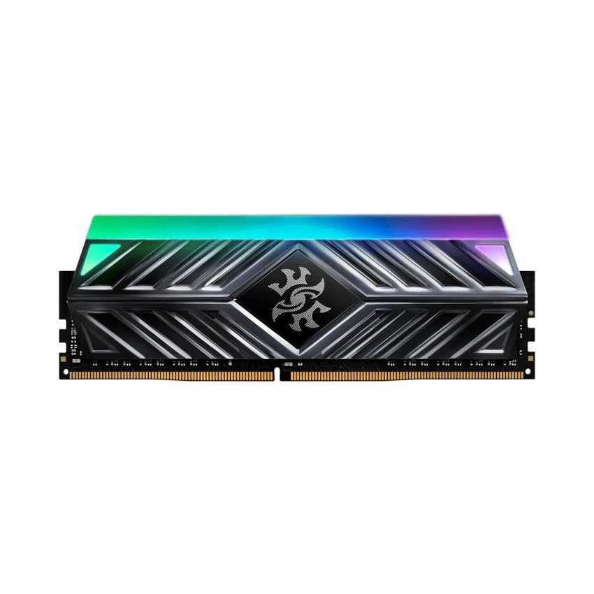 RAM DESKTOP ADATA XPG SPECTRIX D41 RGB GREY (AX4U320016G16A-ST41) 16GB (1X16GB) DDR4 3200MHZ