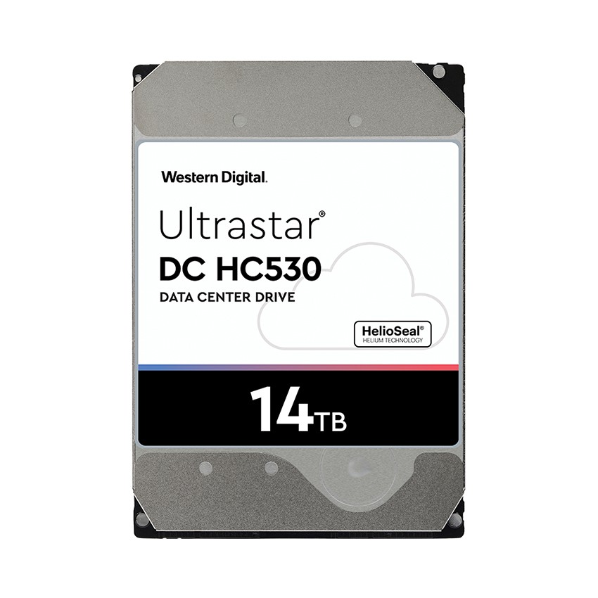 Ổ CỨNG HDD WD ENTERPRISE ULTRASTAR DC HC530 14TB/3.5INCH/7200RPM/SATA/512MB - WUH721414ALE6L4