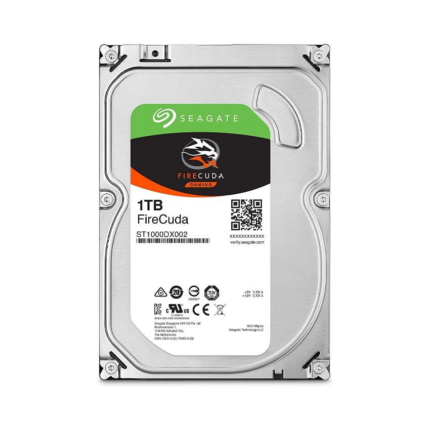 Ổ CỨNG HDD SEAGATE FIRECUDA 1TB 3.5 INCH, 7200RPM, SATA, 64MB CACHE (ST1000DX002)