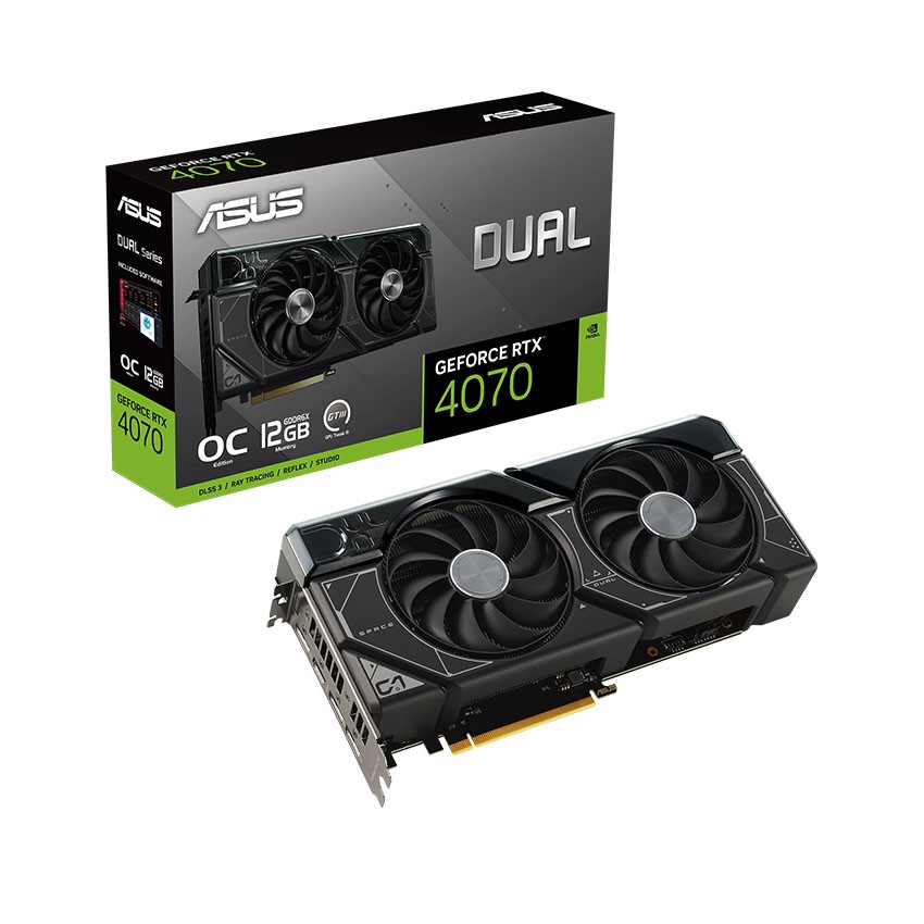 CARD MÀN HÌNH ASUS DUAL RTX 4070-O12G