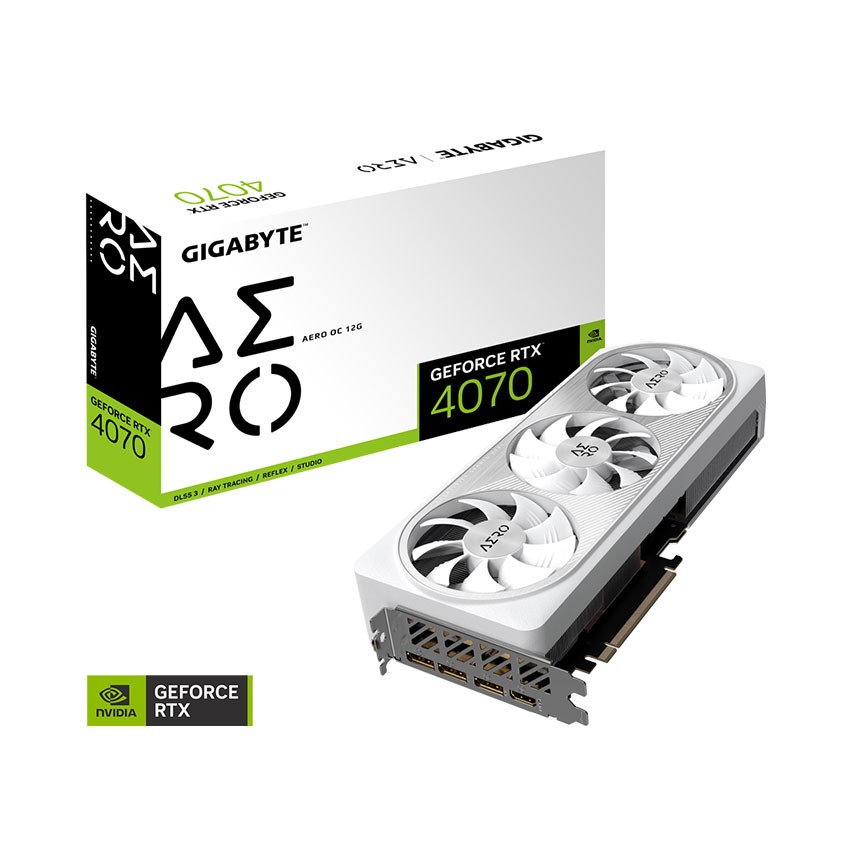 CARD MÀN HÌNH GIGABYTE RTX 4070 AERO OC-12GD