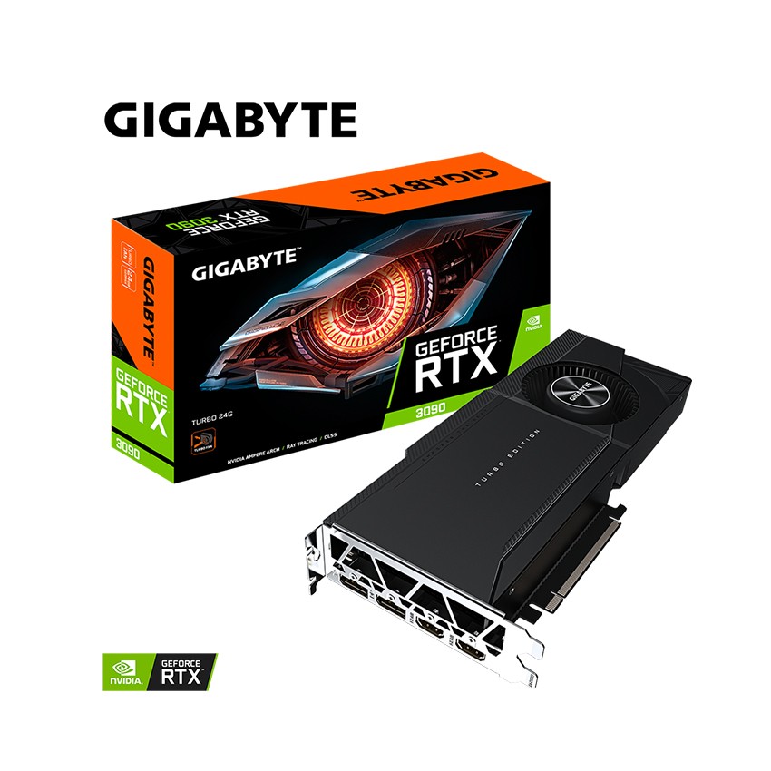 CARD MÀN HÌNH GIGABYTE RTX 3090TURBO-24GD