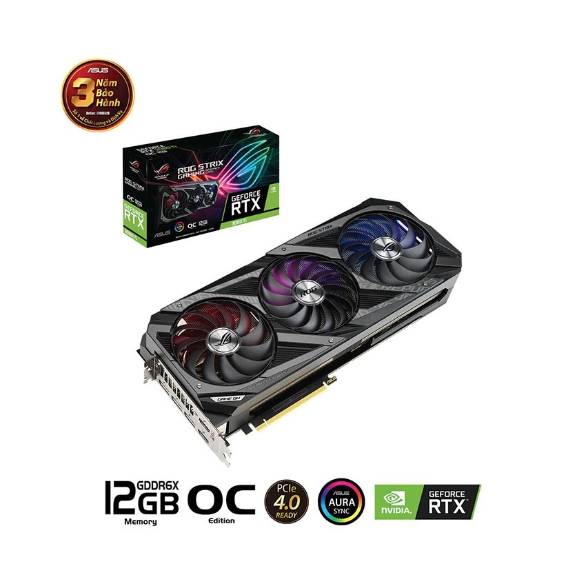 CARD MÀN HÌNH ASUS ROG STRIX-RTX 3080 TI-O12G-GAMING