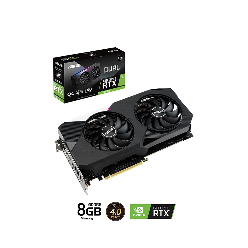 CARD MÀN HÌNH ASUS DUAL-RTX 3060 TI-O8G-V2