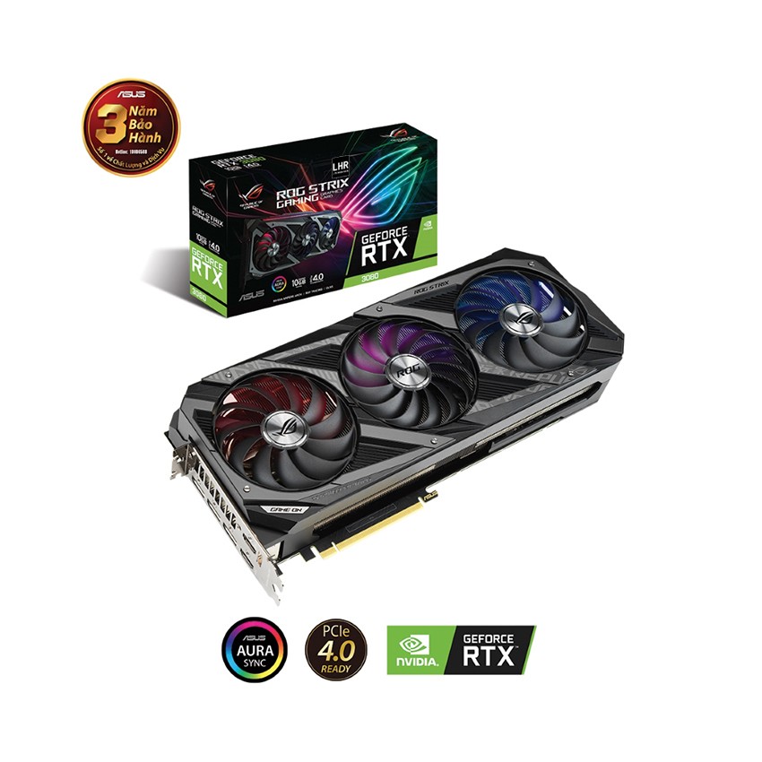 CARD MÀN HÌNH ASUS ROG-STRIX-RTX3080-10G-V2-GAMING