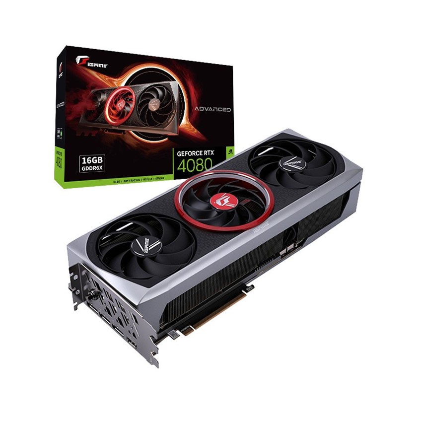 CARD MÀN HÌNH COLORFUL IGAME GEFORCE RTX 4080 16G ADVANCED OC-V