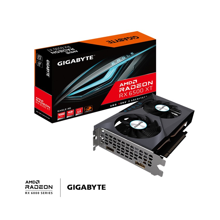 CARD MÀN HÌNH GIGABYTE RX 6500 XT EAGLE-4GD