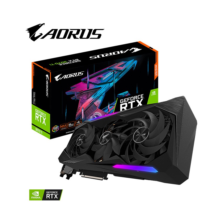 CARD MÀN HÌNH GIGABYTE RTX 3070 AORUS MASTER - 8GD V2