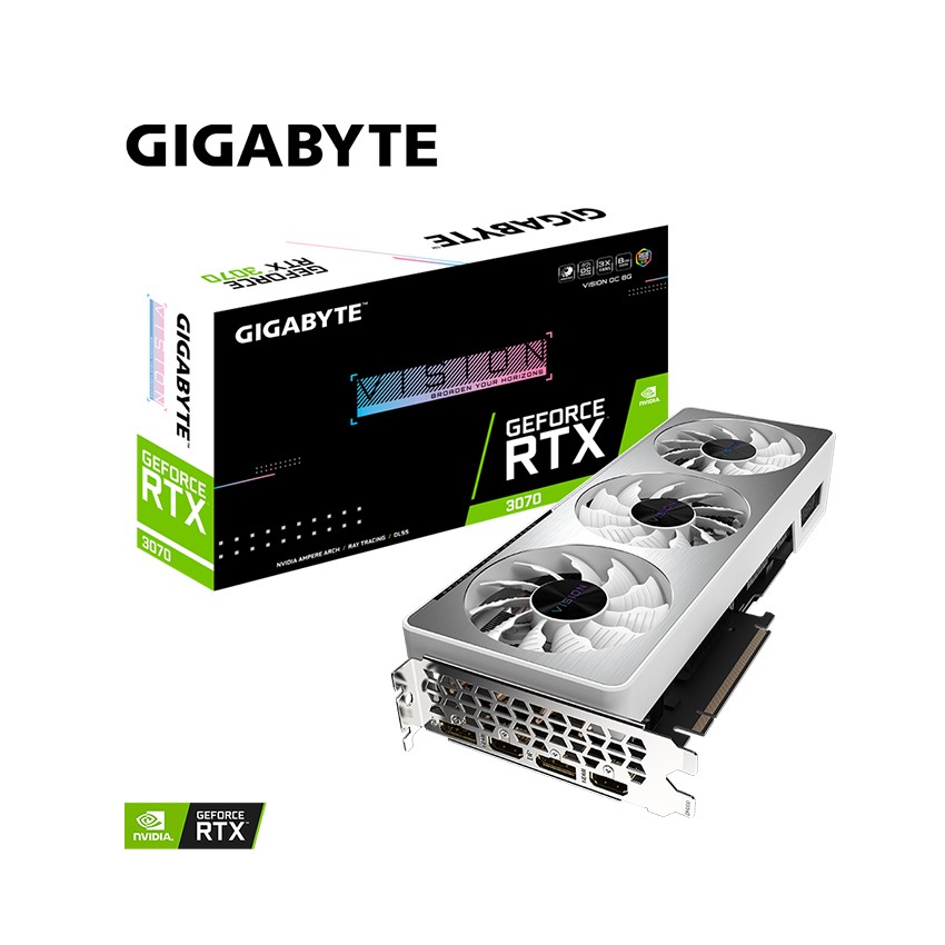 CARD MÀN HÌNH GIGABYTE RTX 3070 VISION OC 8GD-V2