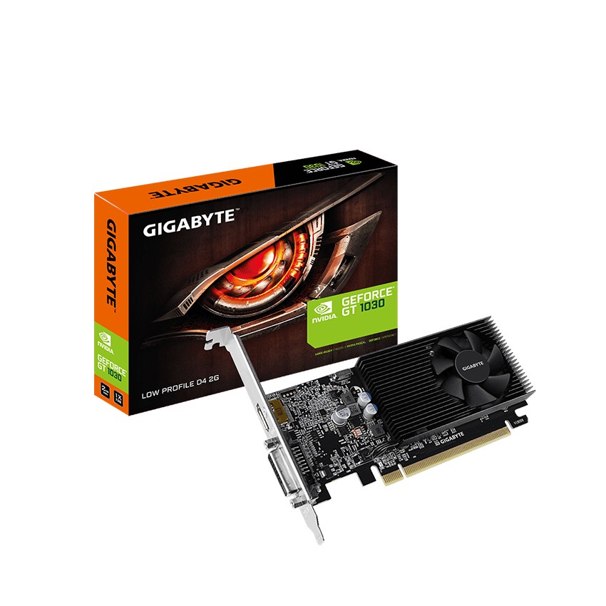 CARD MÀN HÌNH GIGABYTE GT1030 LOW PROFILE D4 2G