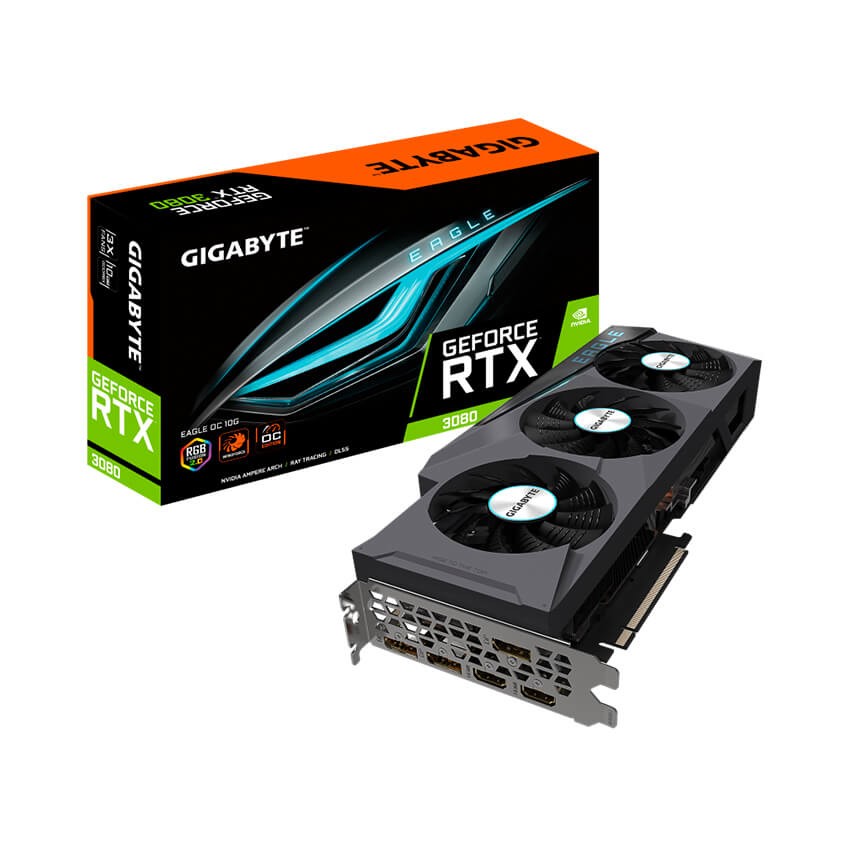 CARD MÀN HÌNH GIGABYTE RTX 3080 EAGLE-10GD V2