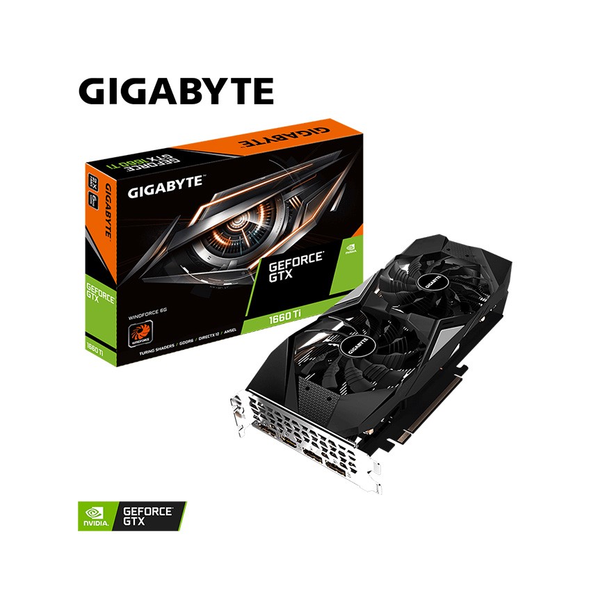 CARD MÀN HÌNH GIGABYTE GTX 1660TI WINDFORCE-6GD