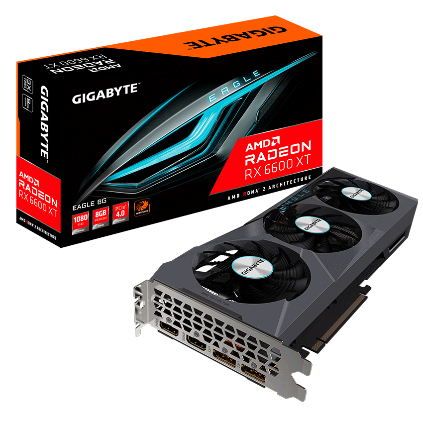 CARD MÀN HÌNH GIGABYTE RX 6600 XT EAGLE 8GB