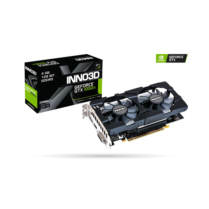 CARD MÀN HÌNH INNO3D GTX 1050TI TWIN X2 4GB GDDR5