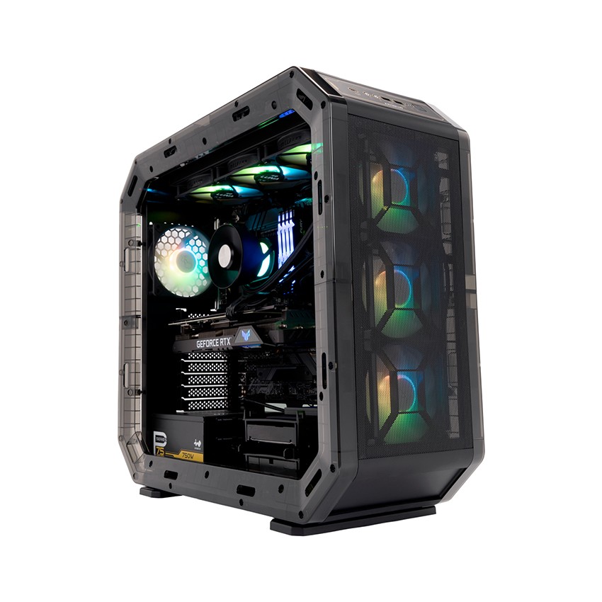 VỎ CASE INWIN AIRFORCE PHANTOM BLACK (MID TOWER/MÀU ĐEN)