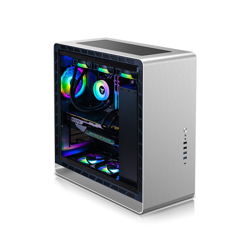 VỎ CASE JONSBO UMX6SW SILVER ( MID TOWER/MÀU BẠC)