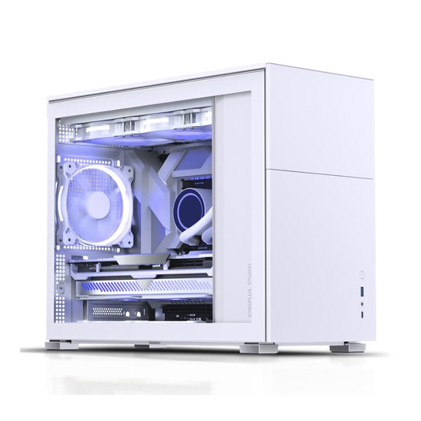 VỎ CASE JONSBO D31 STD WHITE ( MINI TOWER/MÀU TRẮNG)