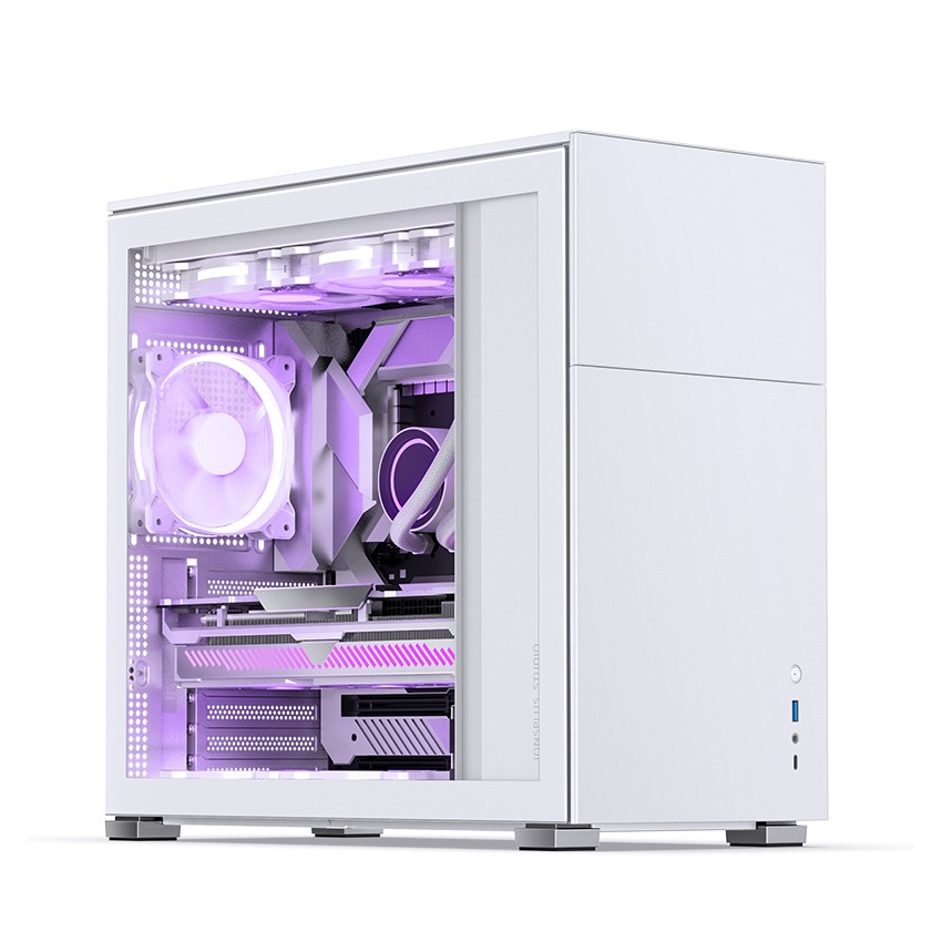 VỎ CASE JONSBO D41 STD WHITE ( MID TOWER/MÀU TRẮNG)