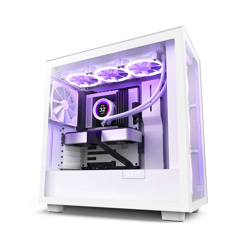 VỎ MÁY TÍNH NZXT H7 ELITE WHITE  (MID TOWER/MÀU TRẮNG)