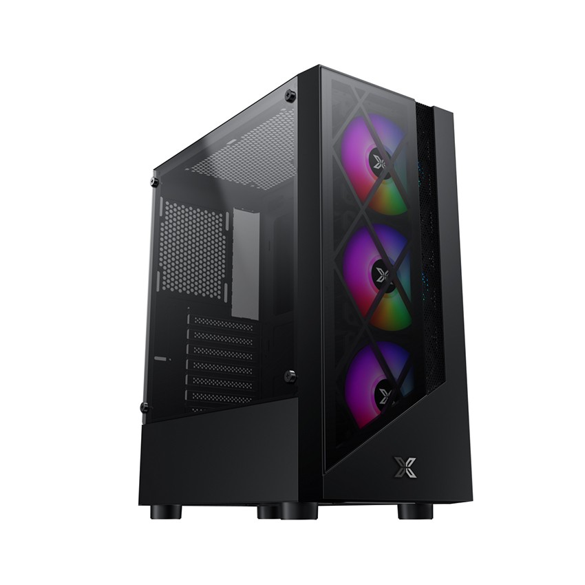 VỎ CASE  XIGMATEK DUKE 3F EN49080 (MID TOWER/MÀU ĐEN)