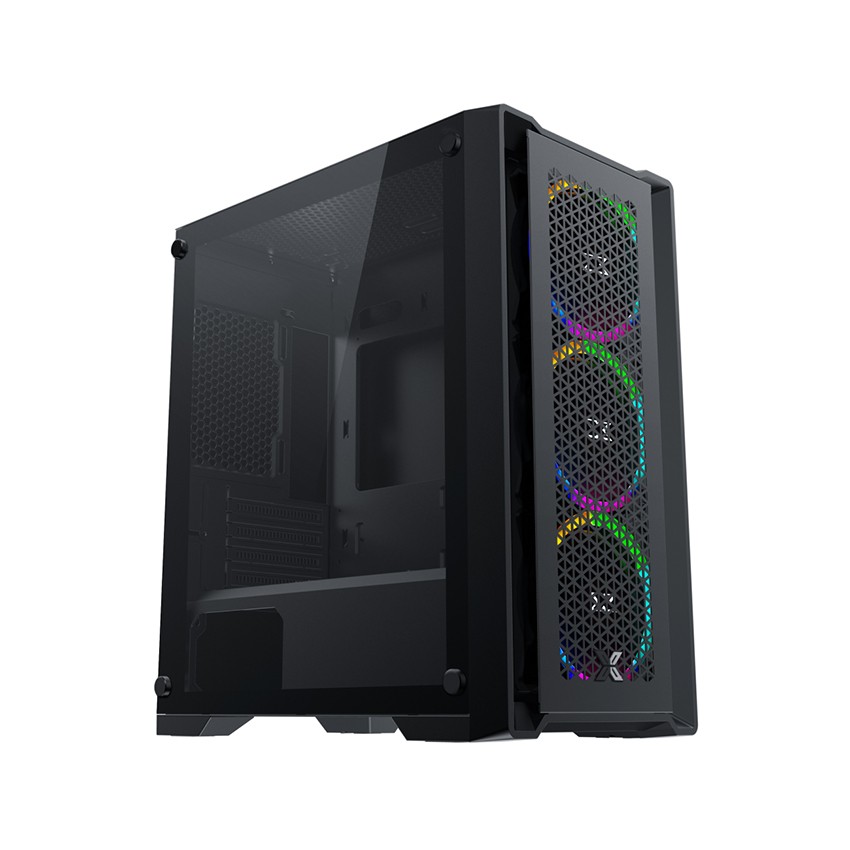 VỎ CASE XIGMATEK LUX M 3FR (MINI TOWER/MÀU ĐEN)