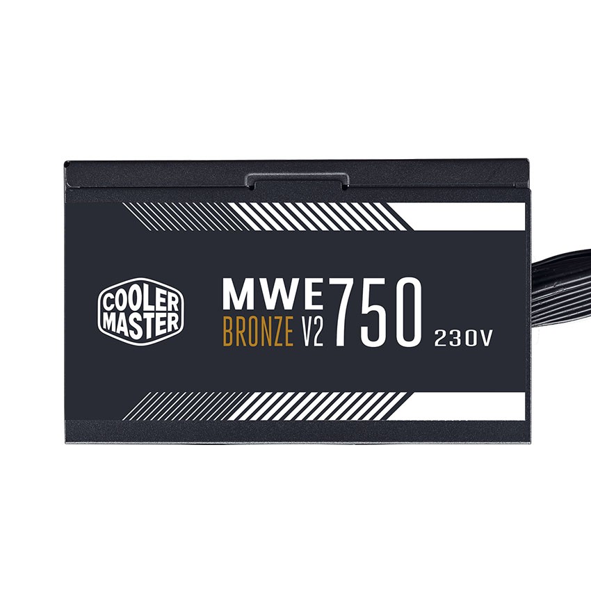 NGUỒN MÁY TÍNH COOLER MASTER MWE V2 230V 750 750W PLUS BRONZE (80 PLUS BRONZE/MÀU ĐEN)