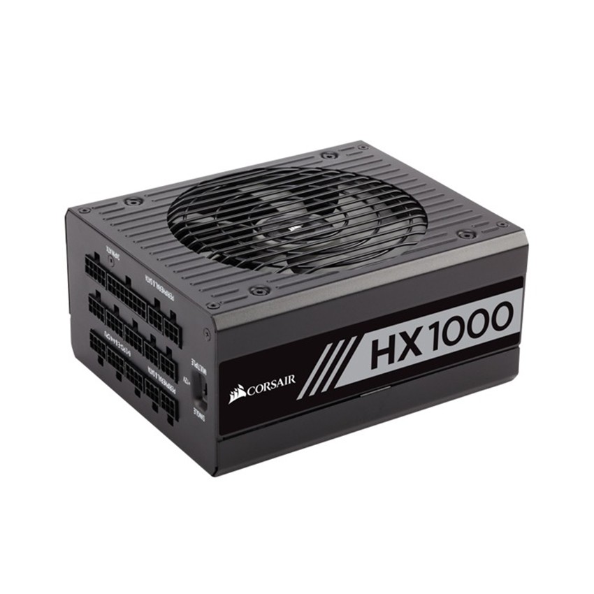 NGUỒN CORSAIR HX1000I 1000W (80 PLATINUM/MÀU ĐEN/FULL MODUL)