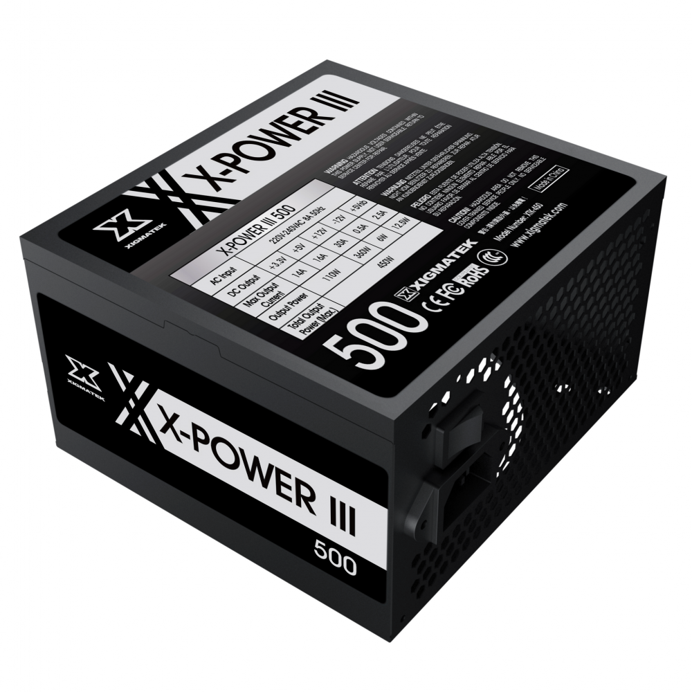 XIGMATEK X-POWER III X-500 (EN45976)