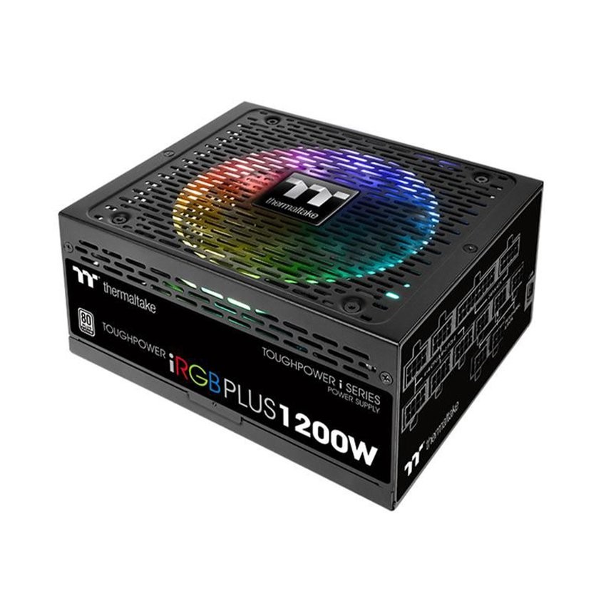 NGUỒN THERMALTAKE TOUGHPOWER IRGB 1200W (80 PLUS PLATINUM/MÀU ĐEN/FAN RGB)