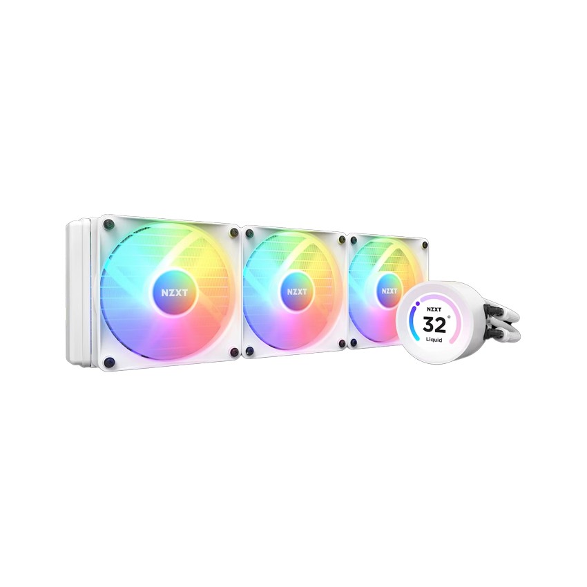 TẢN NHIỆT NƯỚC NZXT KRAKEN ELITE 360 RGB WHITE