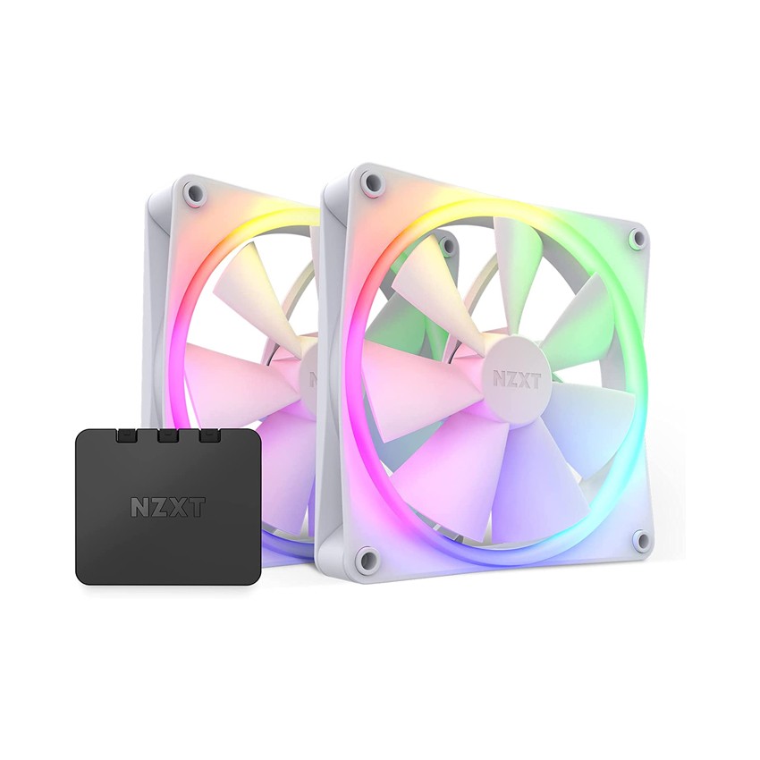 FAN CASE TẢN NHIỆT NZXT F140 RGB DUO WHITE (TWIN STARTER)