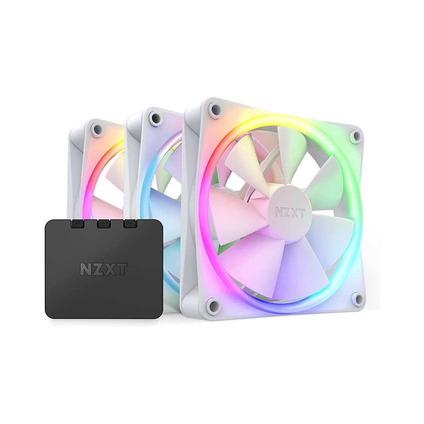 FAN CASE TẢN NHIỆT NZXT F120RGB DUO WHITE(TRIPLE)