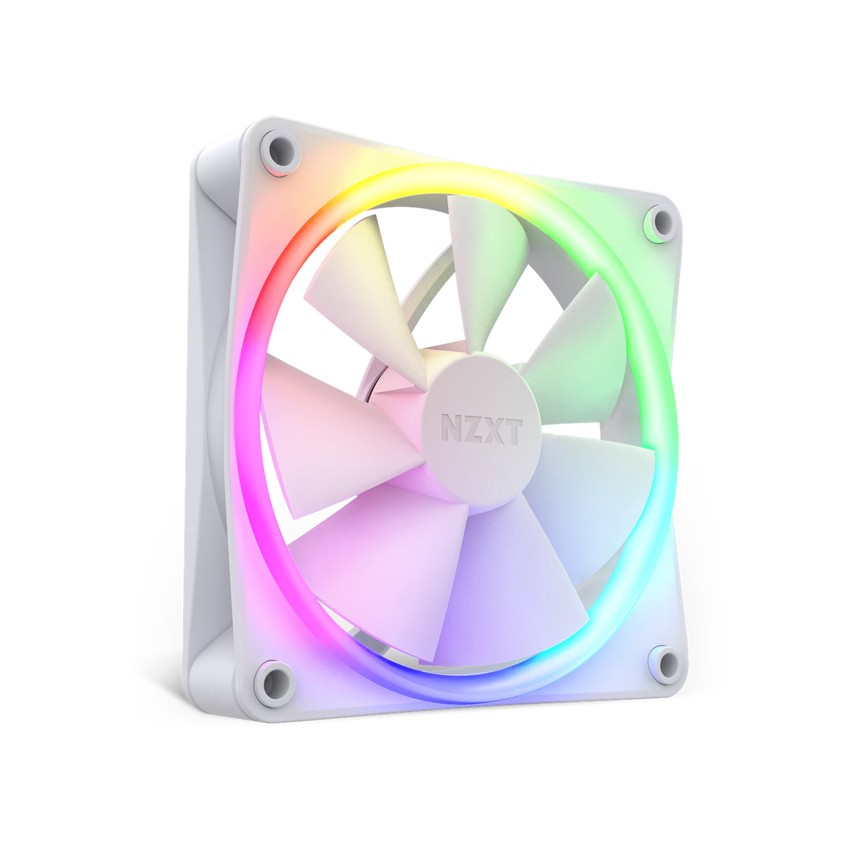 FAN CASE TẢN NHIỆT NZXT F120 RGB WHITE (SINGLE)