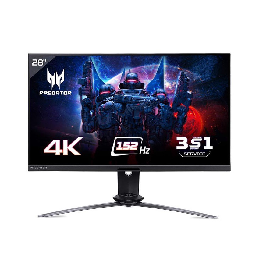 MÀN HÌNH ACER X28 PREDATOR (28INCH/UHD/IPS/152HZ/1MS/400NITS/HDMI+DP+USB+AUDIO/GSYNC)