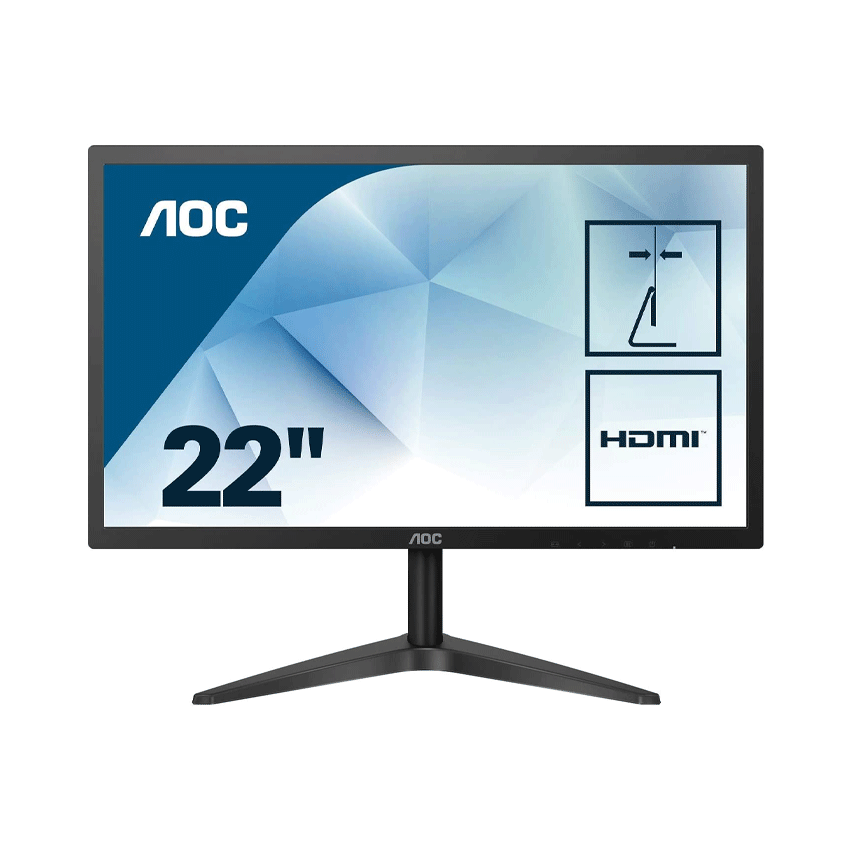 MÀN HÌNH AOC 22B1HS/74 (21.5 INCH/FHD/IPS/60HZ/5MS/250 NITS/HDMI+VGA)