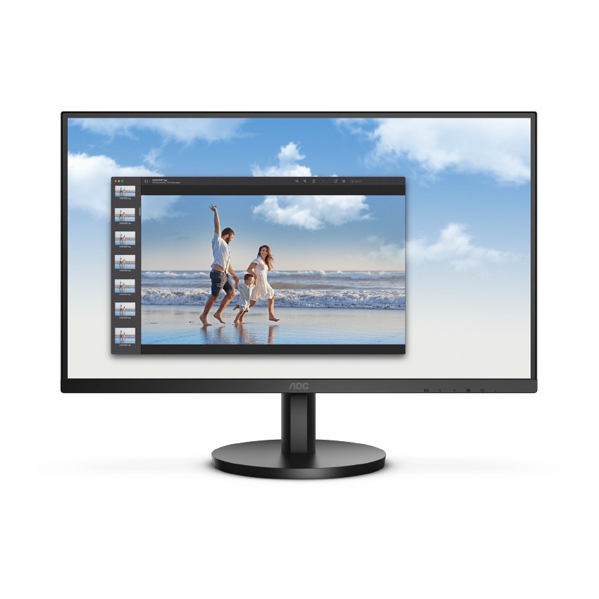 MÀN HÌNH AOC 24B3HM/74 (23.8 INCH/FHD/VA/75HZ/4MS)