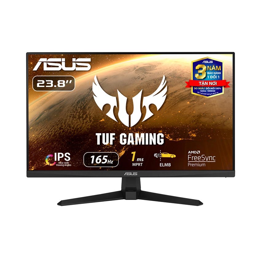 MÀN HÌNH GAMING ASUS TUF VG249Q1A (23.8 INCH/FHD/IPS/165HZ/1MS/LOA)