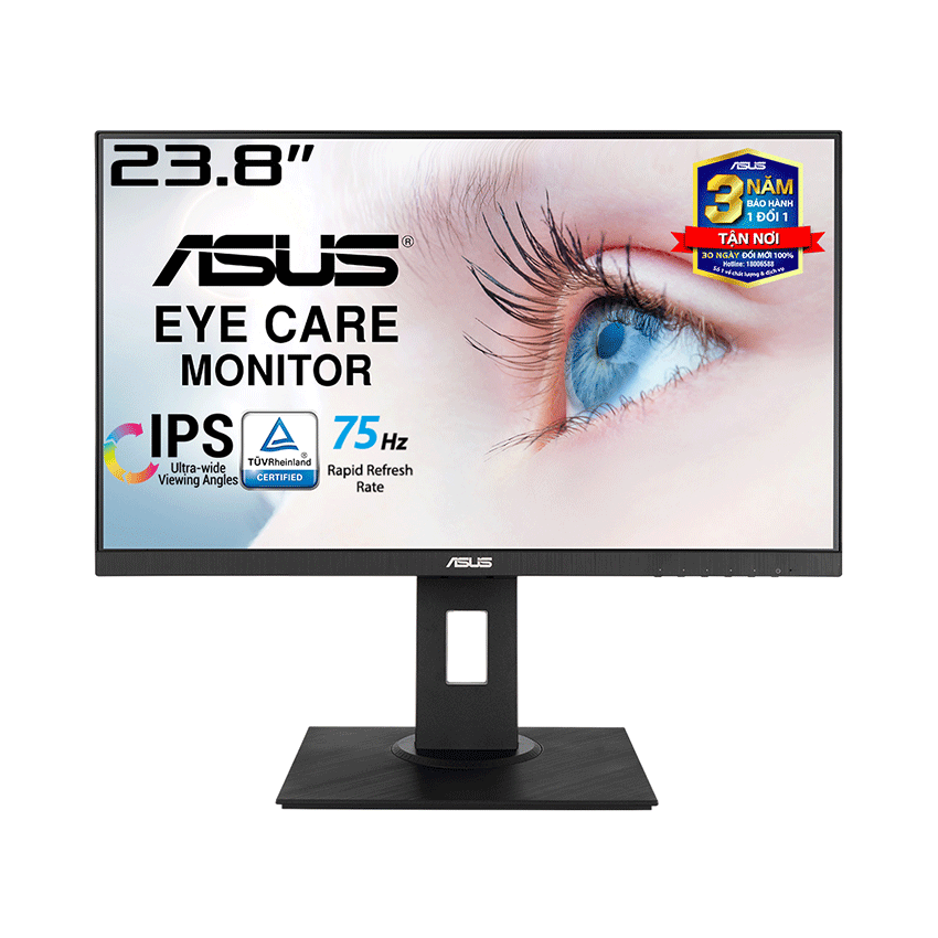 MÀN HÌNH ASUS VA24DQLB (23.8 INCH/FHD/IPS/75HZ/5MS/LOA)