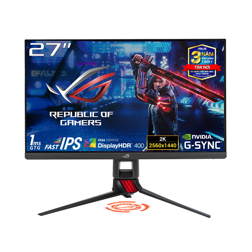 MÀN HÌNH GAMING ASUS ROG STRIX XG279Q (27INCH/QHD/IPS/170HZ/1MS)