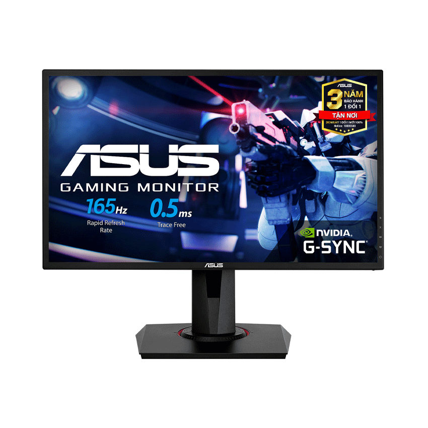 MÀN HÌNH ASUS VG248QG (24 INCH/FHD/TN/165HZ/0.5MS/350CD/M²/DP+HDMI+DVI/LOA 2X2W)