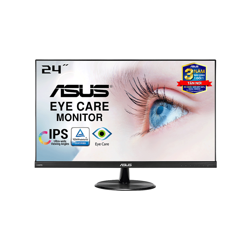 MÀN HÌNH ASUS VP249HE (23.8INCH/FHD/IPS/75HZ/5MS/250NITS/HDMI+DSUB)