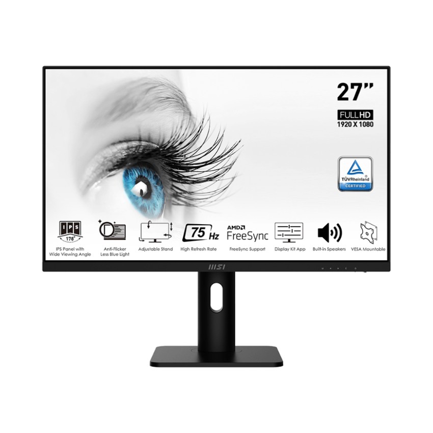 MÀN HÌNH MSI PRO MP273P (27 INCH/FHD/IPS/75HZ/5MS/LOA)