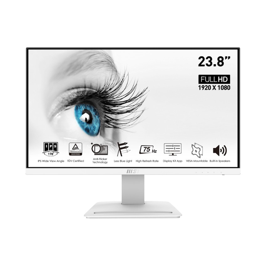 MÀN HÌNH MSI PRO MP243W (23.8 INCH/FHD/IPS/75HZ/5MS)