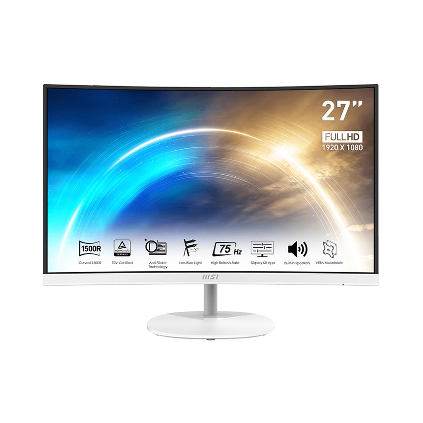 MÀN HÌNH MSI PRO MP271CW (27 INCH/FHD/VA/75HZ/5MS/CONG)