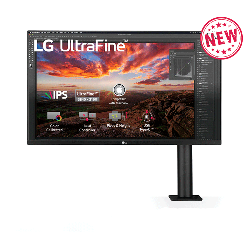 MÀN HÌNH LG 32UN880 (31.5INCH/UHD/IPS/60HZ/5MS/350NITS/HDMI+DP+USBC+AUDIO/FREESYNC)